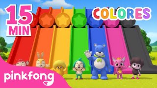 Aprende Colores con los Amigos de Hogi | 15Min | Colores | Pinkfong @Hogi! Pinkfong - Learn & Play