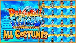 All Costumes Showcase! Dragon Ball Fusionsドラゴンボールフュージョンズ