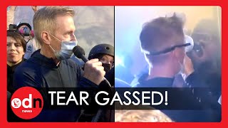 Portland's Mayor Tear Gassed While Protesting Donald Trump's Federal Officers