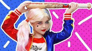Я – Харли Квинн! ? Урок макияжа с Алисой ?Harley Quinn / 6+