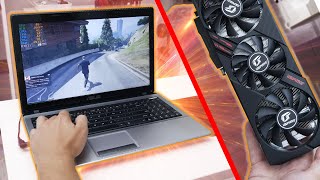 From Low Specs to Gaming Machine - Old ASUS Laptop + Upgrades + eGPU