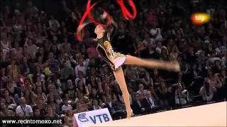 Alina Maksymenko Ribbon Final World Championships Montpellier 2011 PROBLEMS SOLVED