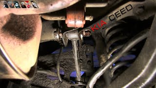 KIA Ceed - Замена заднего поперечного рычага