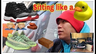 JORDAN 11 BRED & YEEZY 350 YEEZREEL SITTING IN ALL STORE // PARIS FRANCE ?? // tagalog//Pinoy vlog