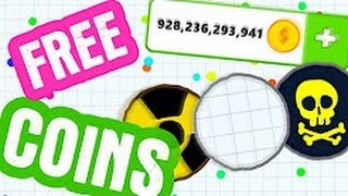 2017 NO HACK!!!! HOW to get FREE COINS on AGARIO // I have 99K COINS!