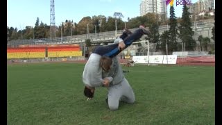 В Сочи тренируется сборная команда России по вольной борьбе