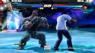 Tekken Tag Tournament 2 Top 8 FR ATL HoA vs FRB Ao - Final Round XVI