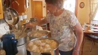 How to make Norwegian Potato Klub and Side Pork Montevideo, Minnesota2015