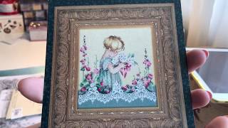Emma's Garden. Lavender & Lace. Подготовка и готовая работа.