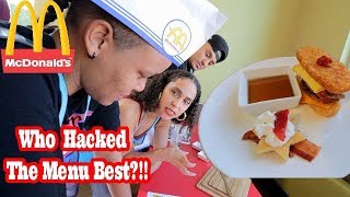 MCDONALD'S INVITED US TO HACK THEIR BREAKFAST MENU!! (FT. LGNDFRVR & BECCA GROSS!!)