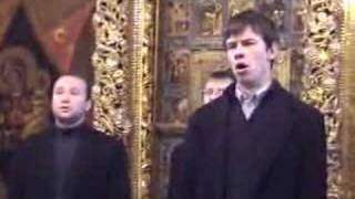 Russian Orthodox Choir, Sacred Russian singing Chesnokov's "Gabriel Appeared" Eternal Counsel