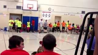 Scott middle school dunk contest!