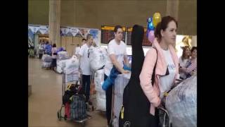 250 Ukraine immigrants land in Israel, some spent months in shelters