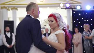 Танець  нареченої  з  батьком,відеозйомка 0951055330,музиканти івано-франківск,весілля,Палац Ярослав