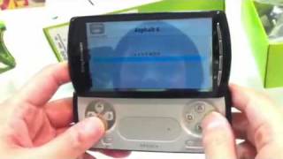SO-01D Xperia play を開封してみましたよ