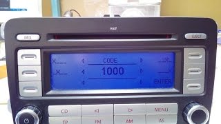Разблокируем RCD300MP3