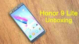Honor 9 Lite Unboxing and quick review: specs, features, camera and price