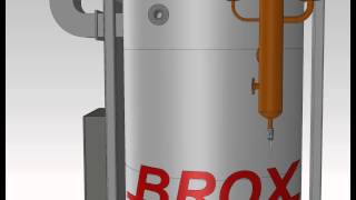 Brox BRX-D 2000 Dikey Buhar Jeneratörü - Brox BRX-D 2000 Vertical Steam Boiler
