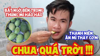 Bất ngờ trong thùng mì tôm | Thanh niên ăn xoài thay cơm ngày chủ nhật | Ở SÀI GÒN