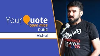 'Lafzon Mein Agar Nasha Na Hota' by Vishal | Hindi/Urdu Poetry | YQ - Pune (Open Mic 9)
