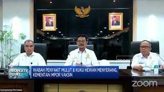 Pemerintah akan Impor Vaksin Virus PMK