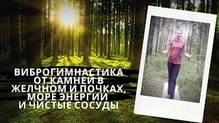 ВИБРОГИМНАСТИКА ОТ КАМНЕЙ В ЖЕЛЧНОМ И ПОЧКАХ, МОРЕ ЭНЕРГИИ И ЧИСТЫЕ СОСУДЫ!