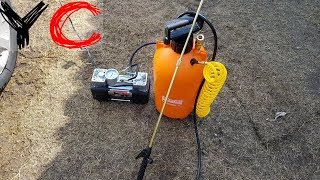 Пеногенератор и автомобильный компрессор 2
