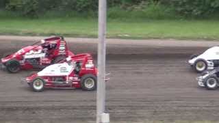 Gas City Speedway Sprintcar Feature 6-21-13 (CHAD BOESPFLUG)