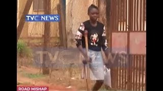 23-year old Amputee needs artificial limb to aid mobility