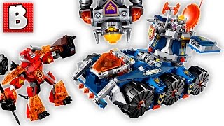 Lego Nexo Knights Axel's Tower Carrier Set 70322 | Unbox Build Time Lapse Review