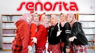 Senorita Dance Cover Hijab || Easy Tutorial Choreography || Tari Mudah Gampang Simpel Keren