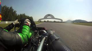 Superkart onboard Most