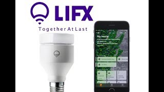 How to setup the LIFX WiFi LED Smart Lights on iPhone and Apple Homekit