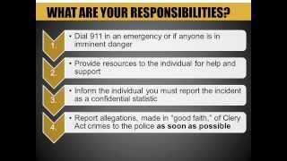 Campus Safety Training