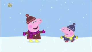 Мультик на английском языке Peppa Pig Season 4 Episode 25 Mr Potato's Christmas Show