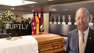 Spain: Players join family members to bid farewell to late Real Madrid legend Francisco "Paco" Gento