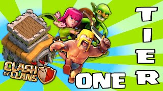 Clash of clans - TIER 1 FARMING (Lets play TH8 series)
