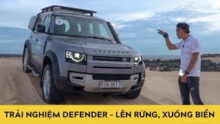 Trải nghiệm Land Rover Defender 2021 - Lên rừng, xuống biển