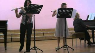 Emile Kronke.Deux papillons. Maria Filippova,Elena Zhelikhovskaya (her teacher )