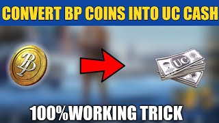 SECRET TRICK TO CONVERT  BP COINS INTO UC CASH ! PUBG MOBILE NEW TRICK