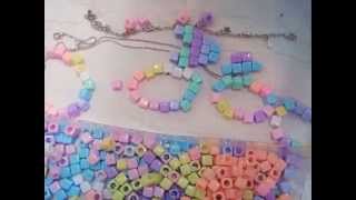 DIY friendship bracelets and old accessories