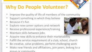 Recruiting Volunteers Webinar
