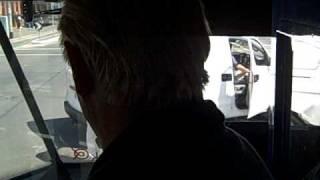 Tram hits a car in Melbourne, Australia