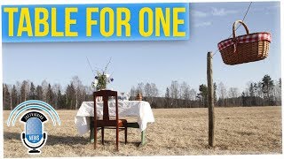 Restaurant Seats Just a Table for One in a Field?!