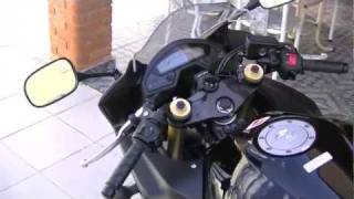 NOVA CBR 600F 2012, detalhes e ronco