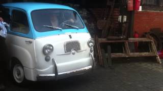 Odpalanie Fiata Multipla - Muzeum Motoryzacji Otrębusy