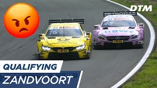 "F**KING IDIOT!" Timo Glock is not amused - DTM Zandvoort 2017