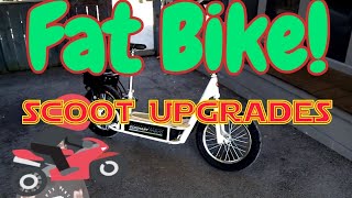 A Fat Tire Razor EcoSmart Metro? Scoot Upgrades!