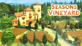 SEASONS VINEYARD | Sims 4 Speed Build