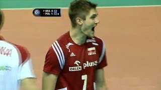 Sets, Brazylia vs Polska (0-3) - Męska siatkówka Liga Światowa 30.5.2014